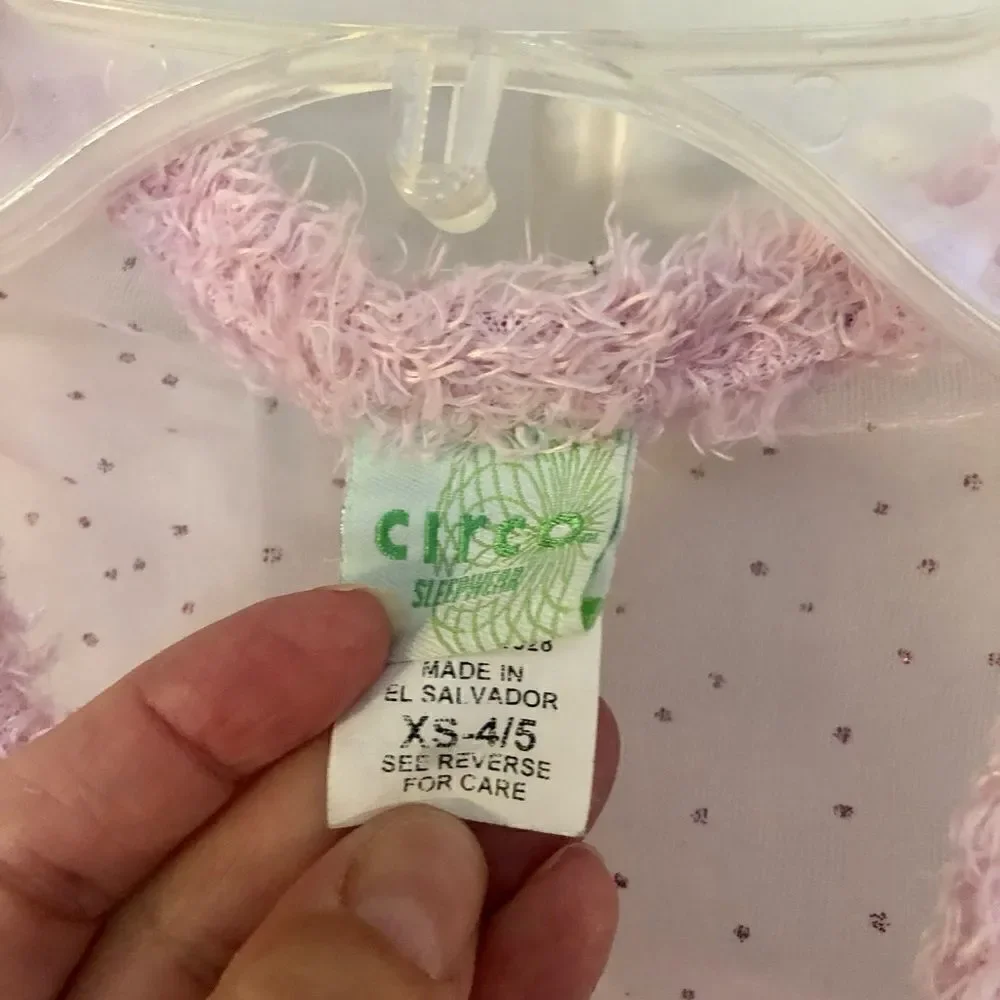 Circo Sleepwear Girls Pink Robe Size XS 4-5
